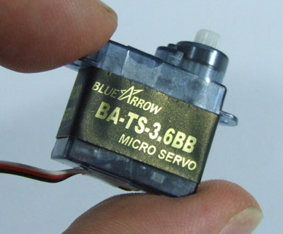 Arrow  3.6g / .5kg / .12sec Micro Servo